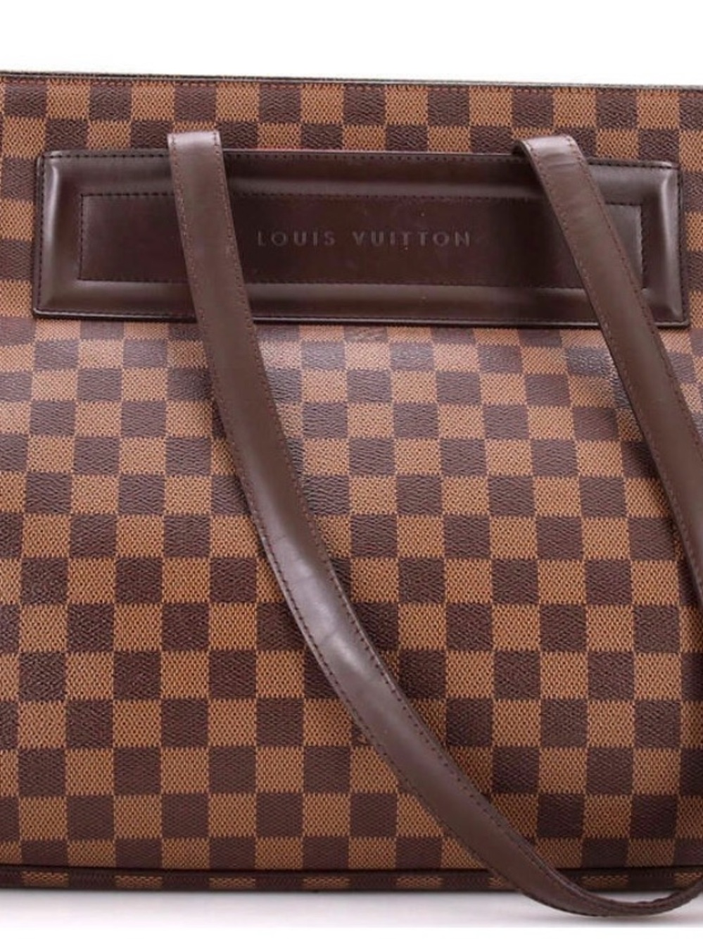 Louis Vuitton Brown Damier Ebene Tote Bag - Picture 7 of 8